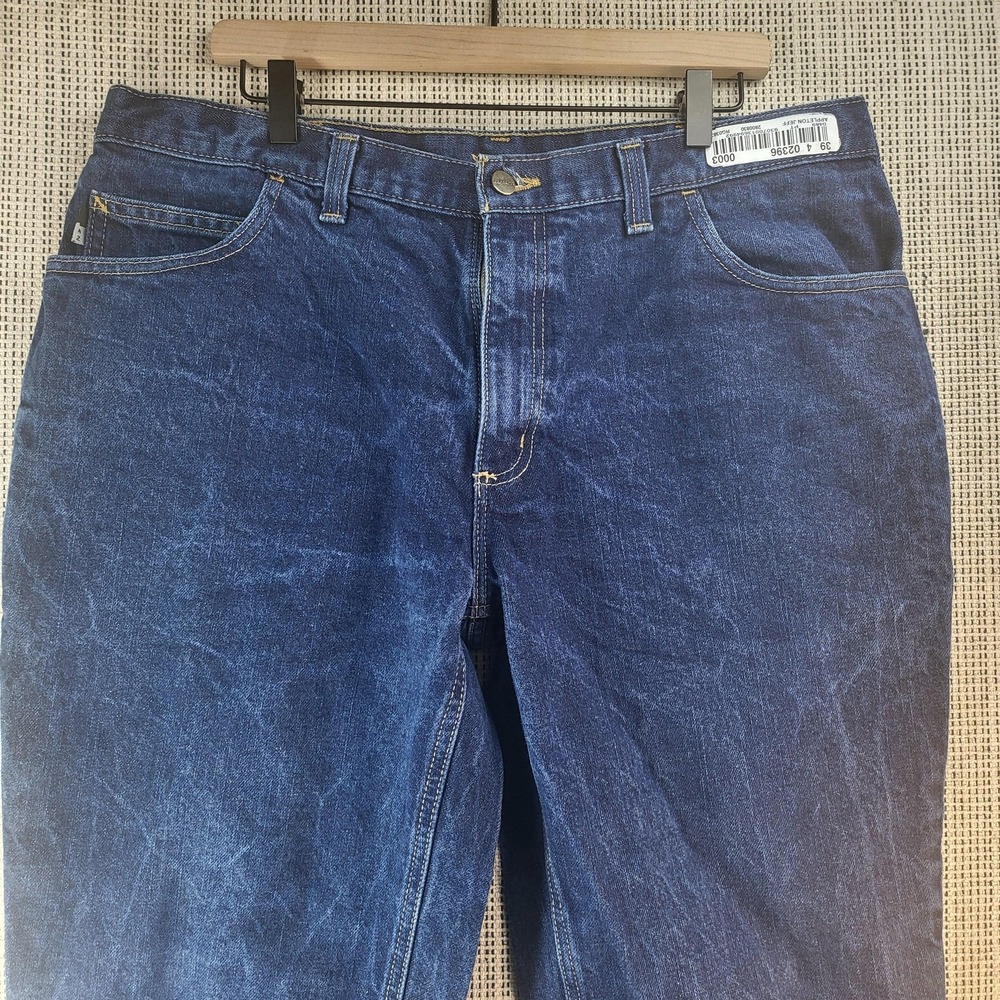 Carhartt Jeans Mens 38x32 Blue Denim FR Flame Resistant‎ HRC 2 NFPA 2112 AR